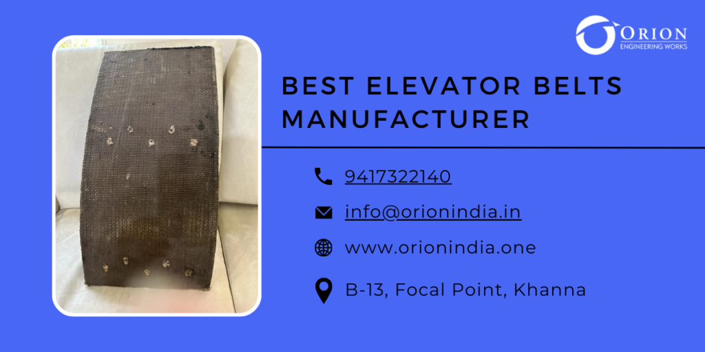 Best Elevator Belts Manufacturer