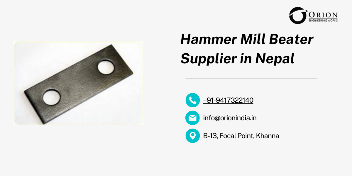 Read more about the article Hammer Mill Beater Supplier in Nepal