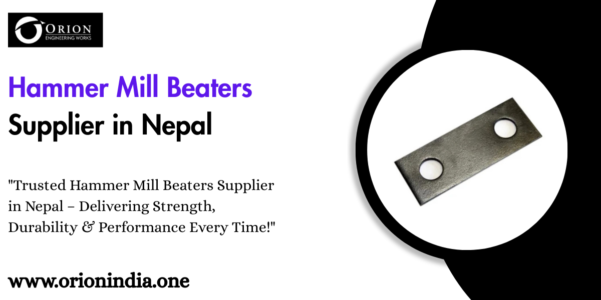 Read more about the article Hammer Mill Beaters Supplier in Nepal