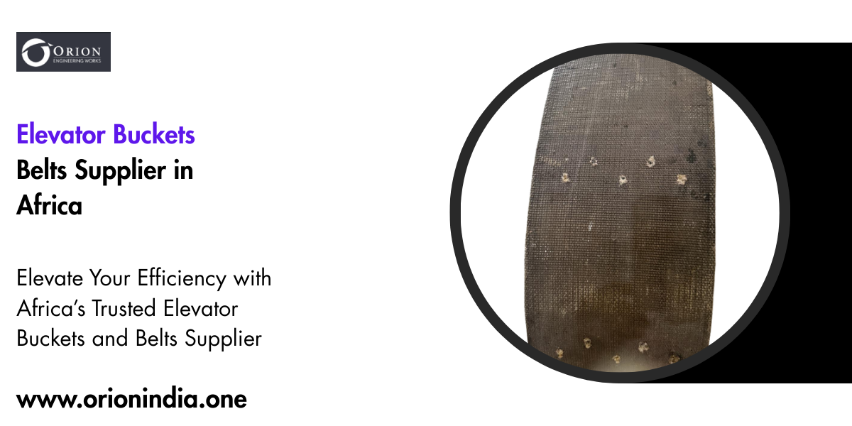 Elevator Buckets Belts Supplier in Africa