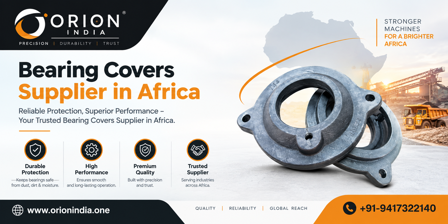 Bearing Covers Supplier in Africa