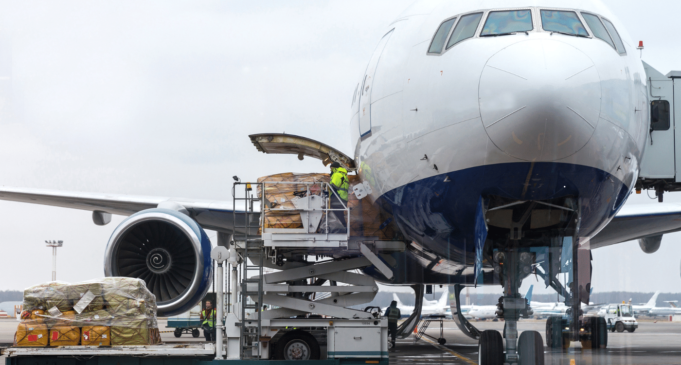 Air cargo export logistics