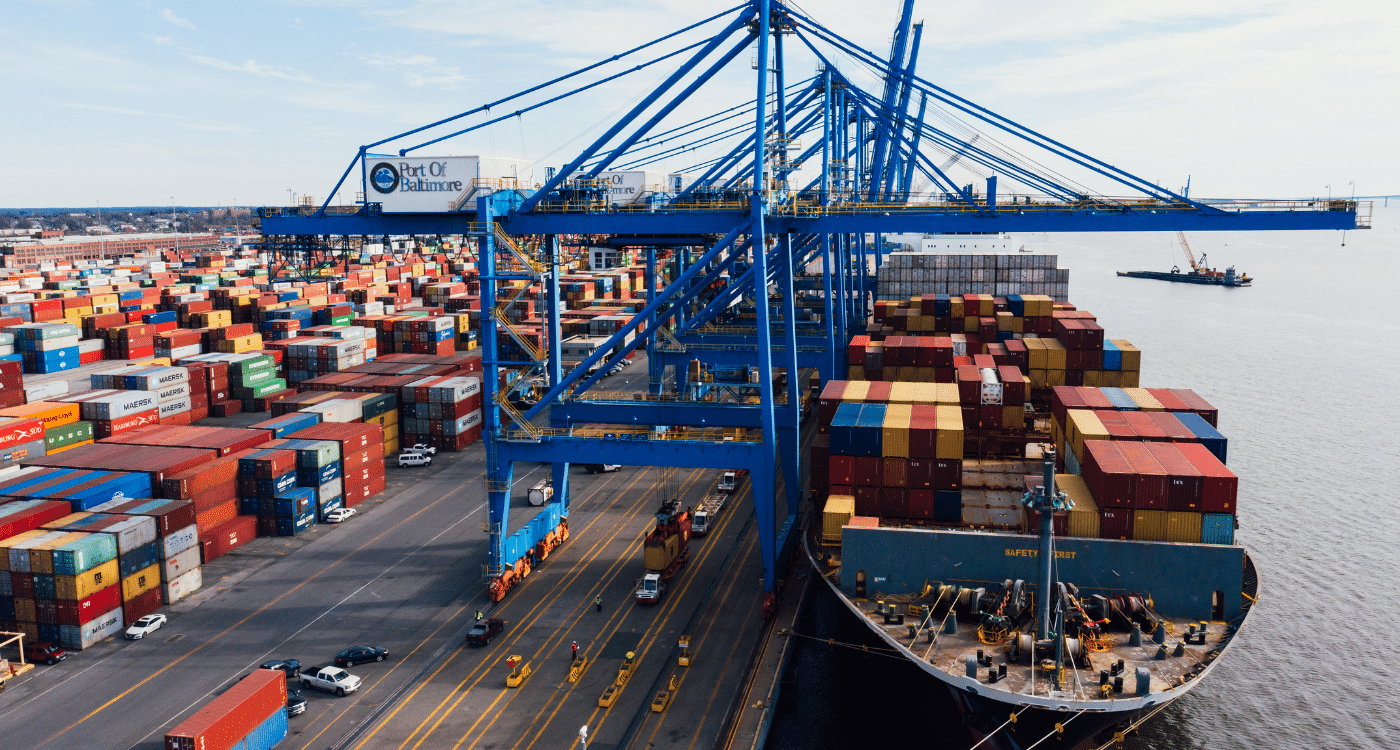 Orion global export and sea freight logistics